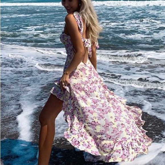 For Love & Lemons- Small- Asymmetrical Hem- Festival